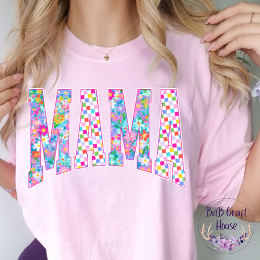Mama Floral and Checkered