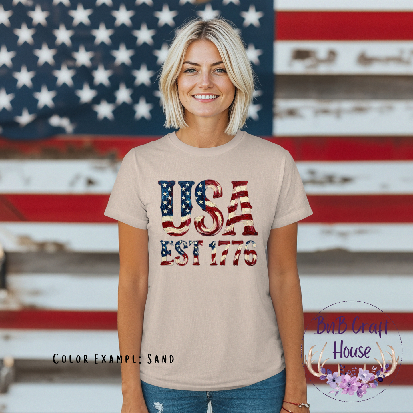 USA Est 1776 Paint