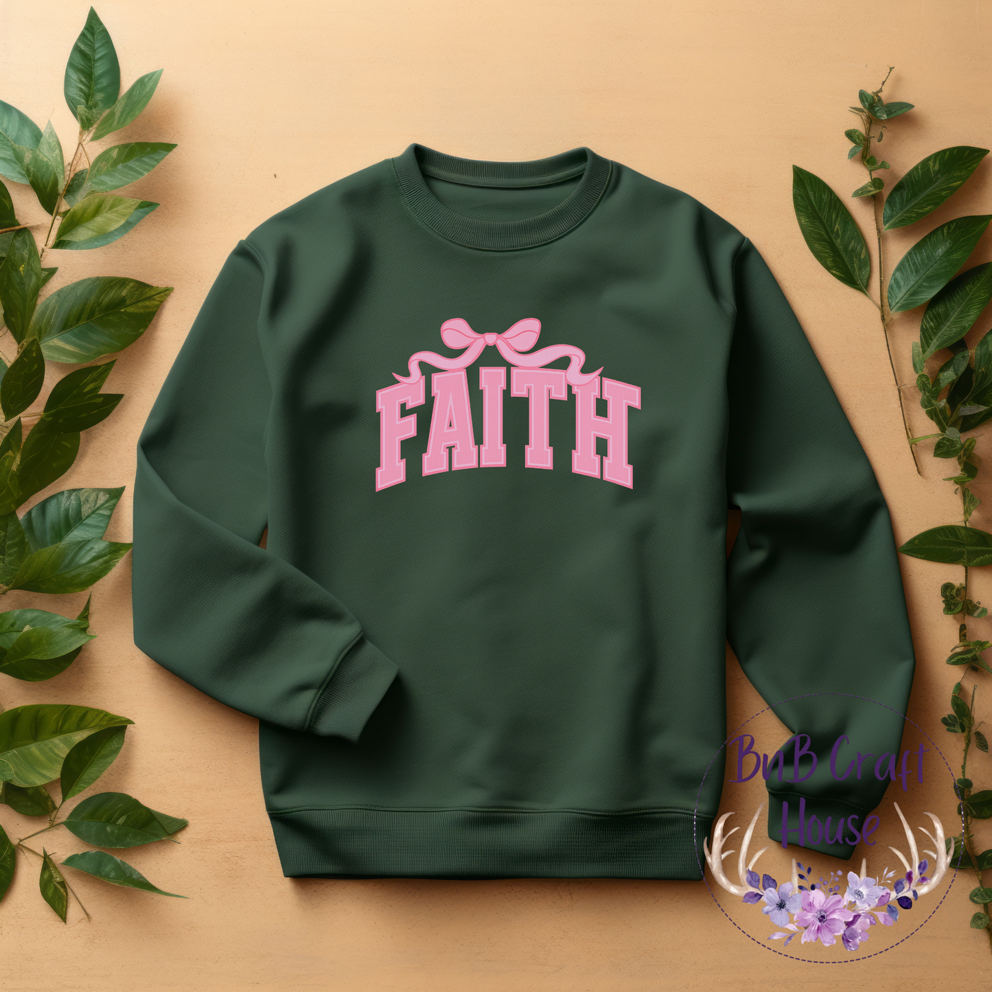 Faith - Pink Bow