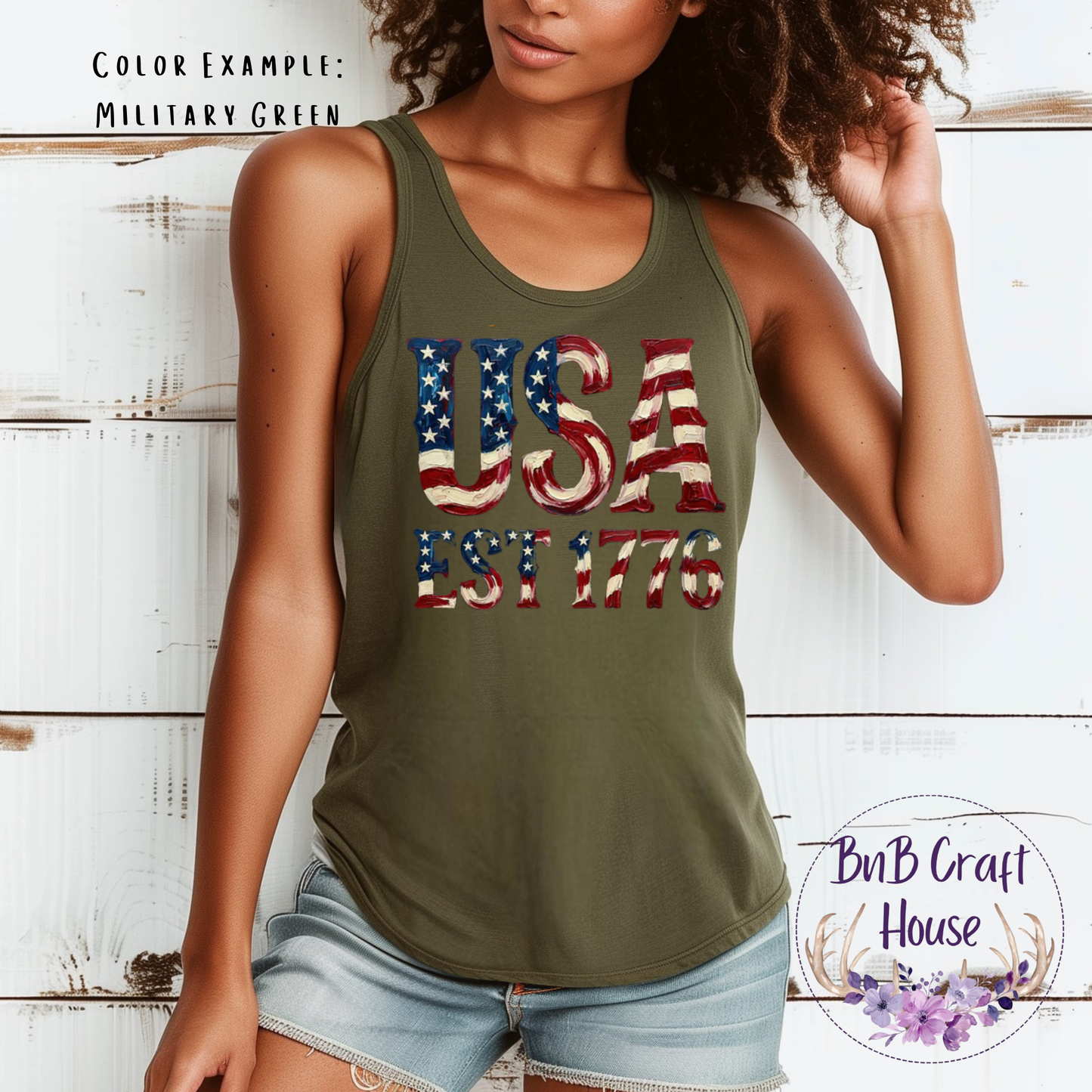 USA Est 1776 Paint