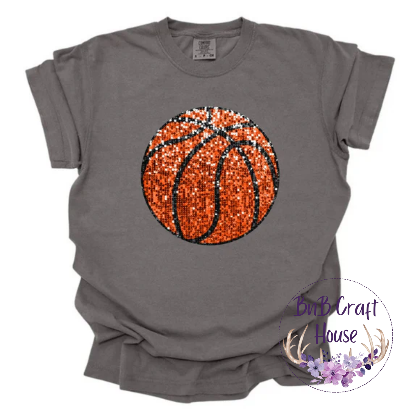 Basketball Sequin | T-shirt