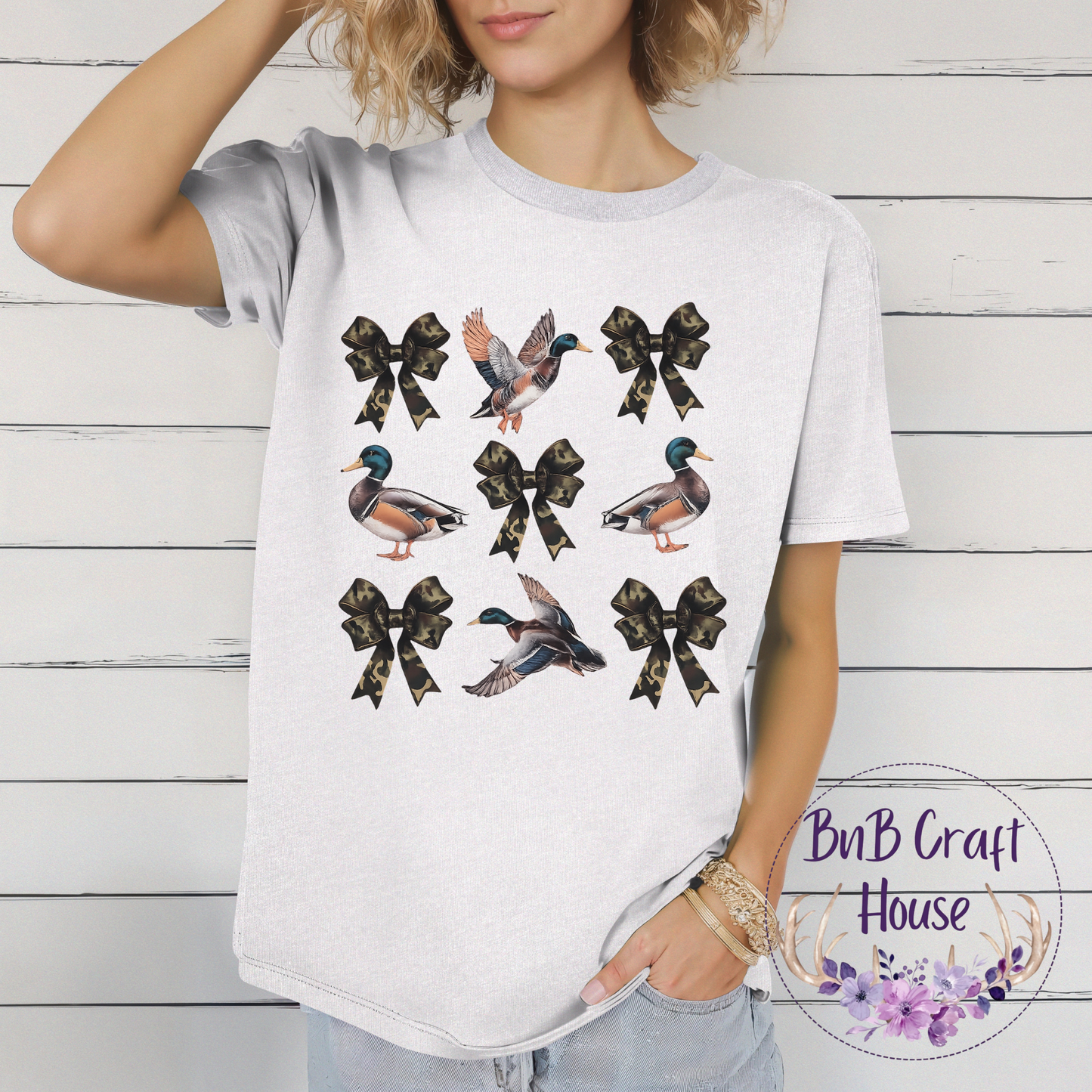 Camo Ducks and Bows