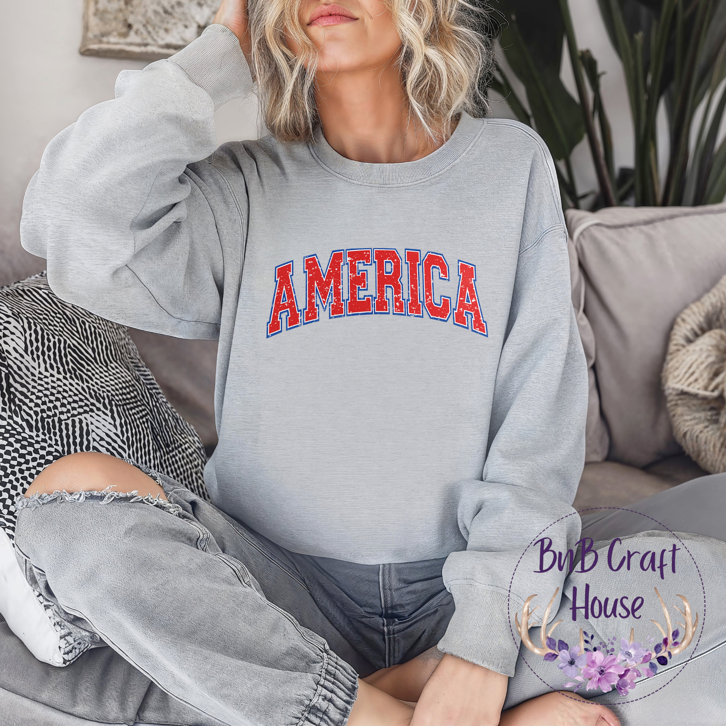 America Distressed (Red)