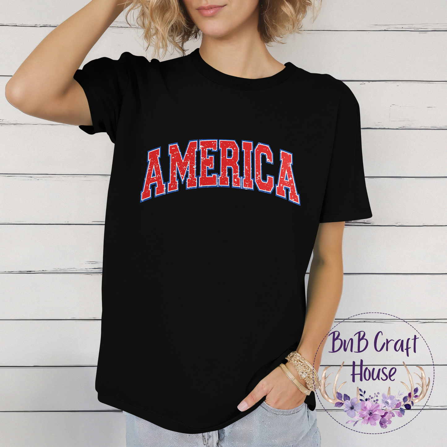 America Distressed (Red)