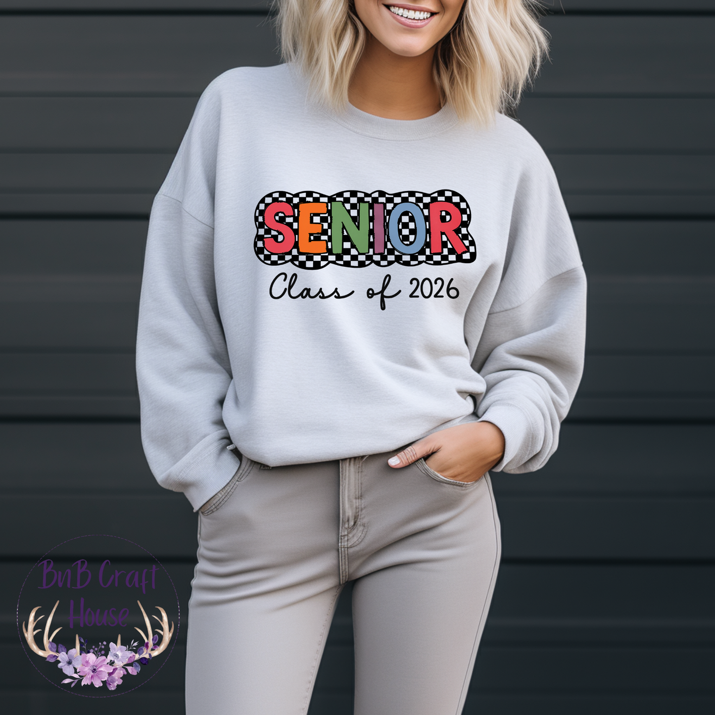 Senior Class of 2026 | Colorful Checkered