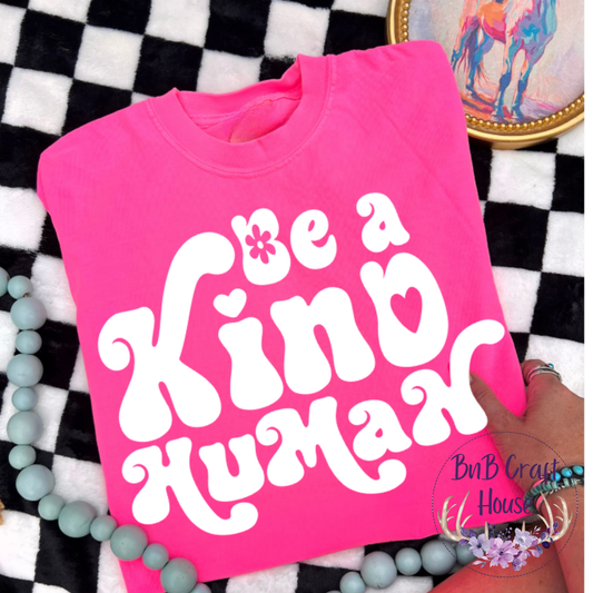 Be a Kind Human – Retro