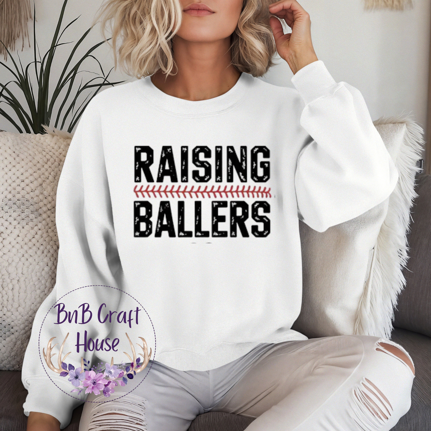 Baseball Rasing Ballers | Sweatshirt