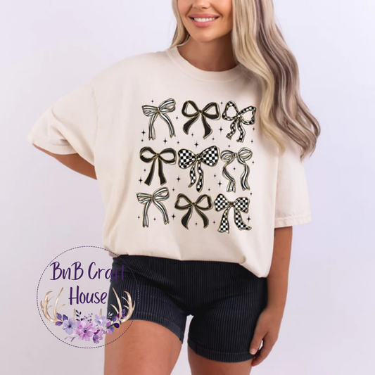 Racing Bow Grid | T-shirt