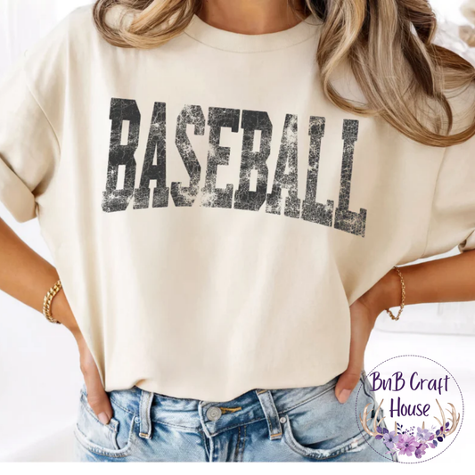 Distressed Baseball
