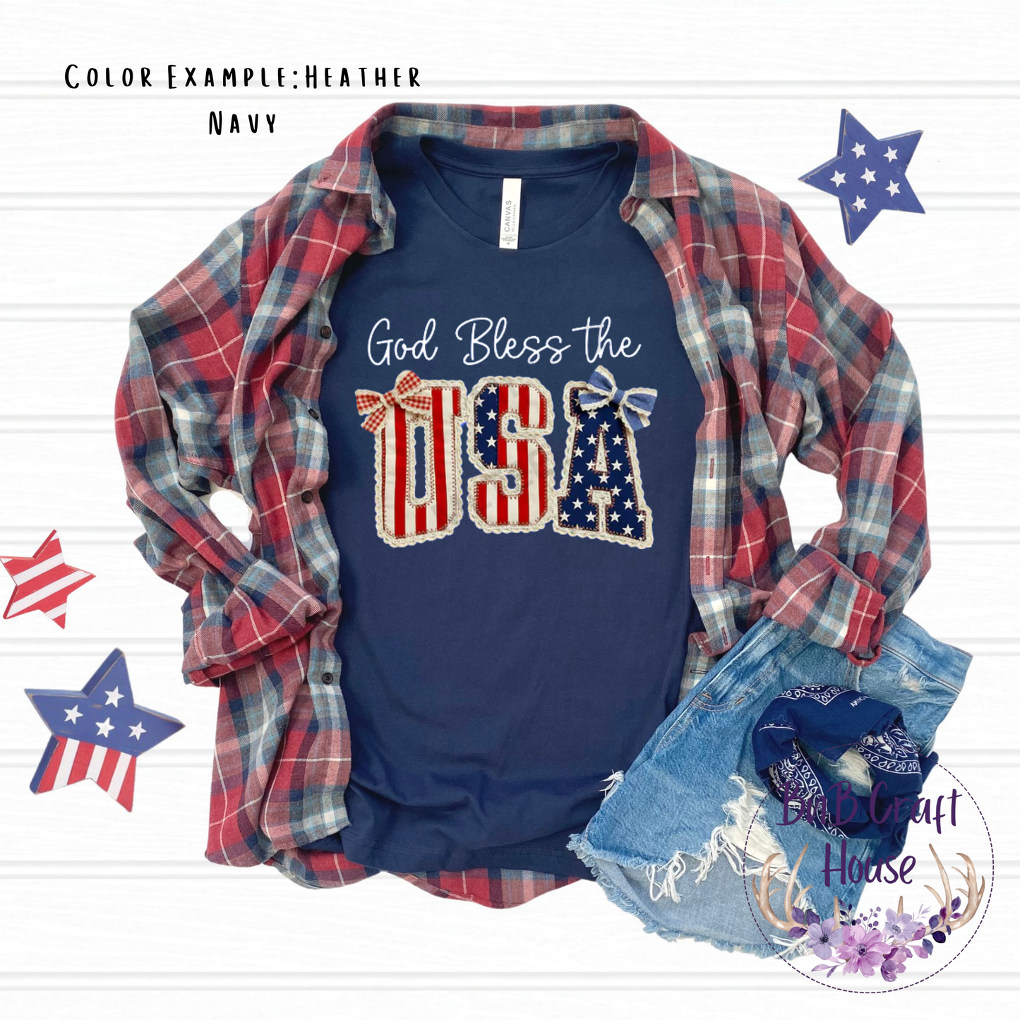 God Bless the USA w/ Bow