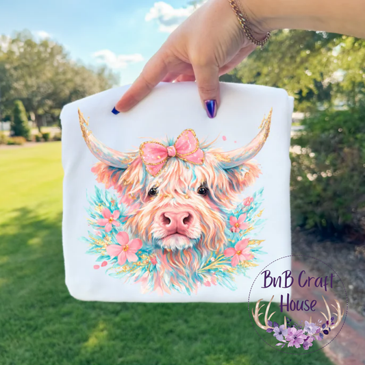 Highland Cow Bow