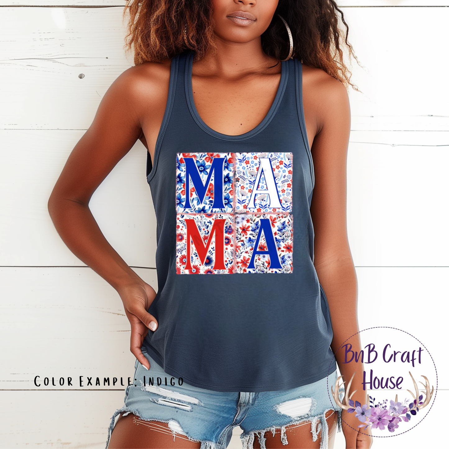 Patriotic MAMA Floral