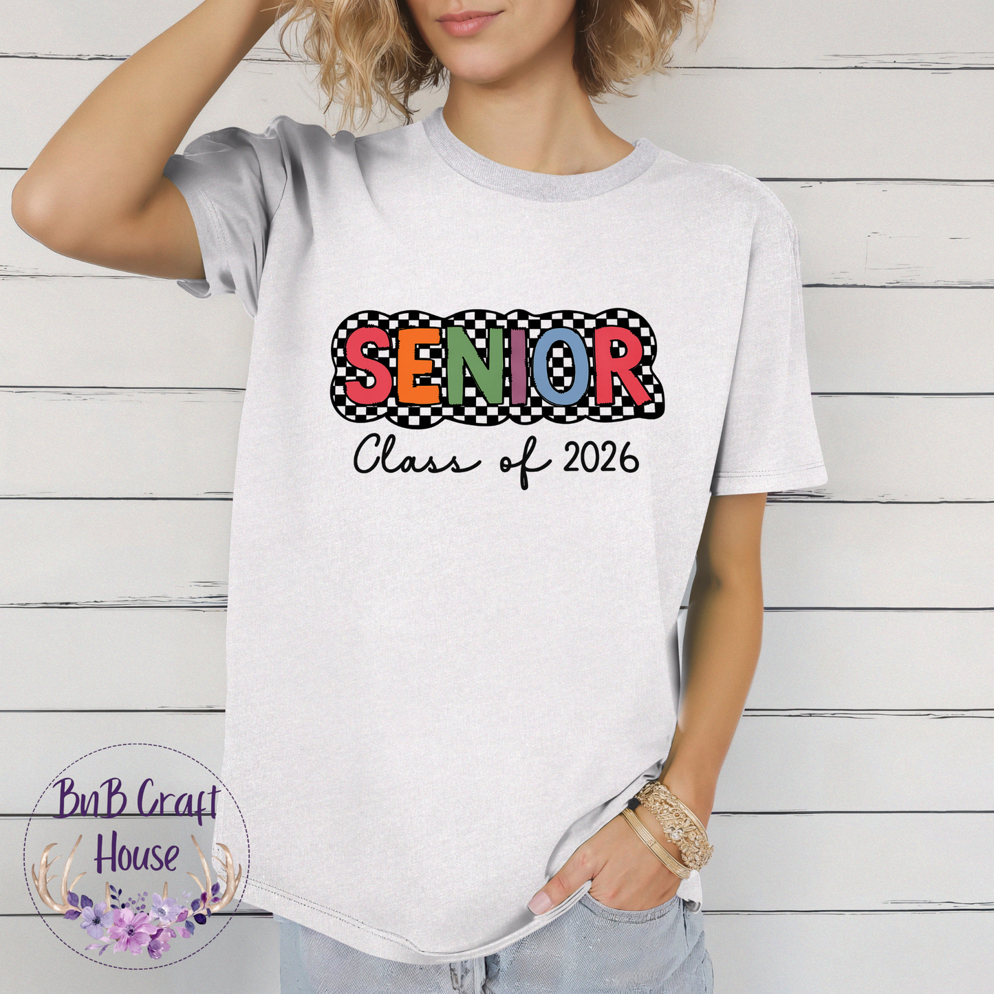 Senior Class of 2026 | Colorful Checkered