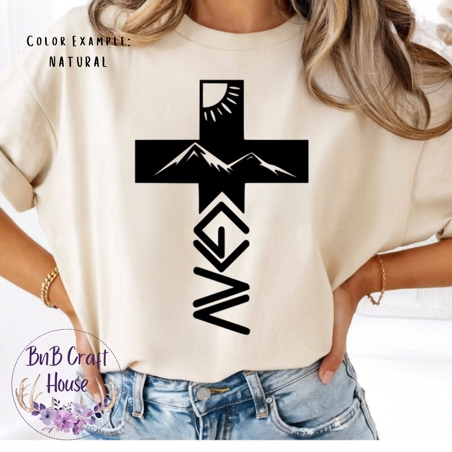 God is greater than the highs and lows Cross