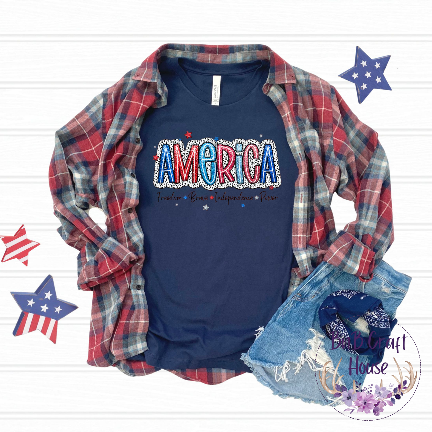 AMERICA - Freedom, Brave, Independence, and Power