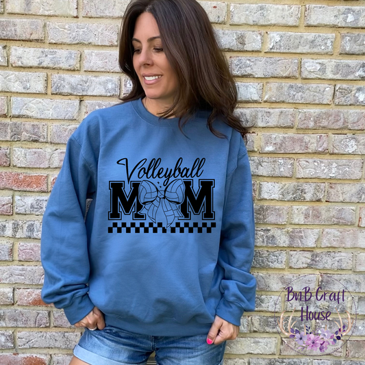 Volleyball Mom with Bow