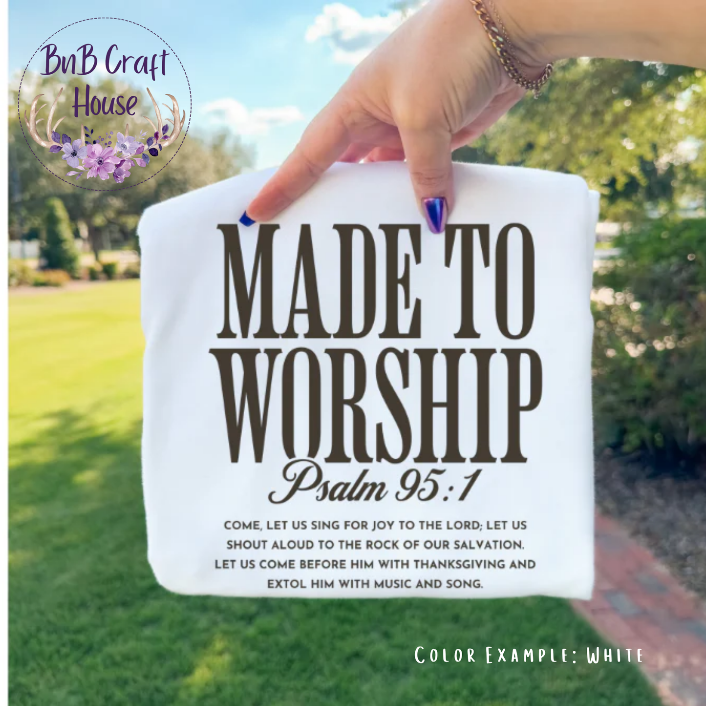 Made To Worship | Psalm 95:1