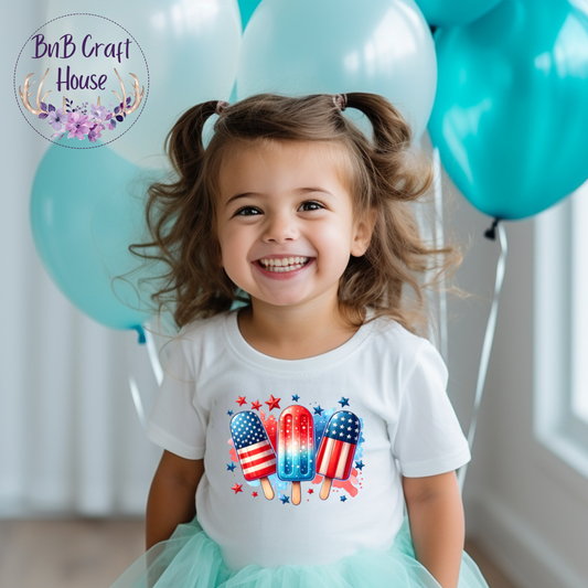 Red, White & Blue Pop Sickle (Youth)