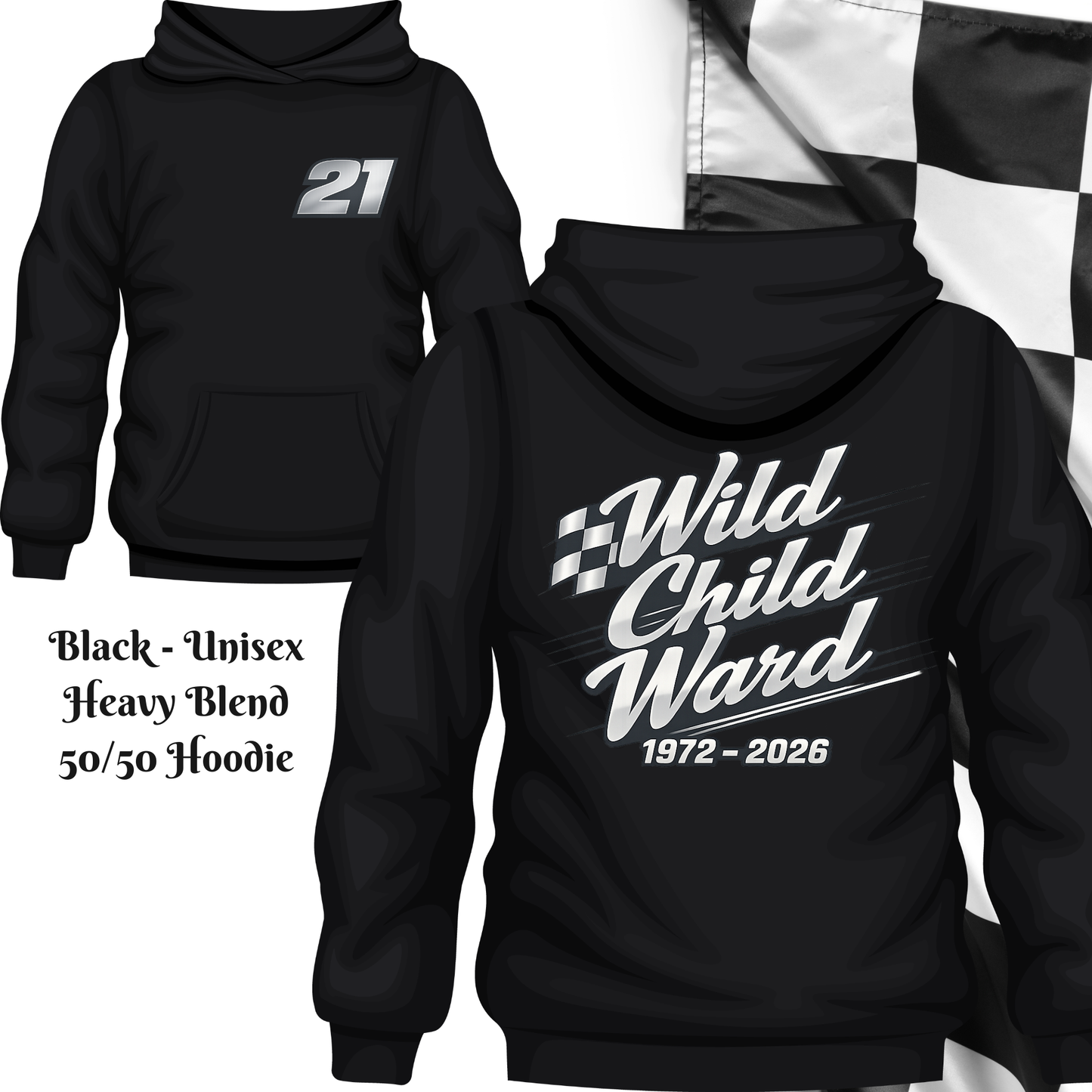 Wild Child Ward Memorial Racing Hoodie