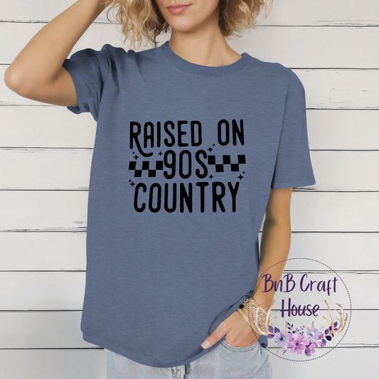 Raised on 90's Country | T-shirt