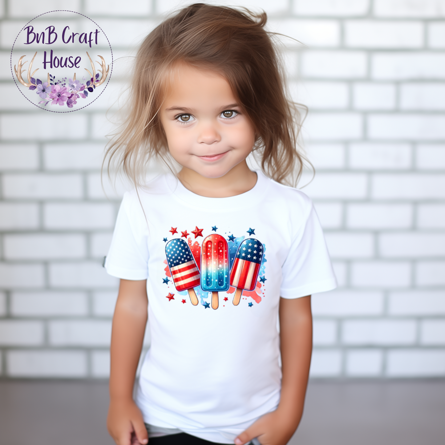 Red, White & Blue Pop Sickle (Youth)