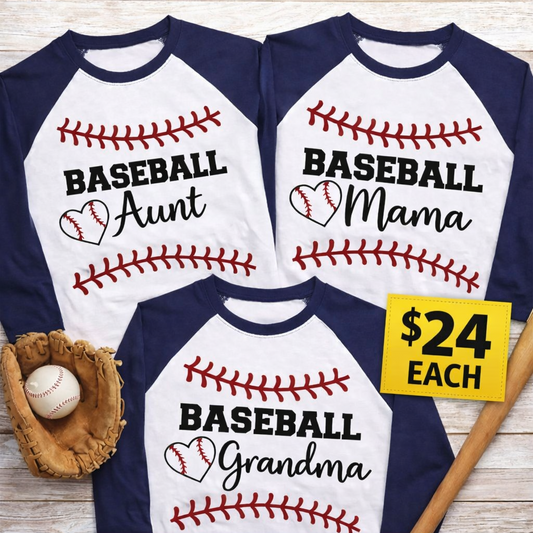 Baseball Family Raglan Shirts